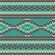 Illustration seamless knitted pattern N46