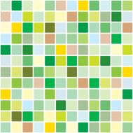 Springtime mosaic pattern