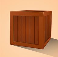 Wooden crate