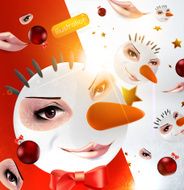 christmas card N312