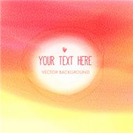Bright background frame