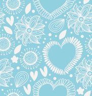 Winter decorative seamless pattern N2