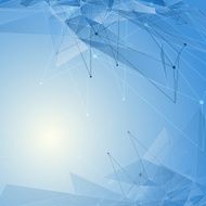 abstract triangle mesh background vector N2