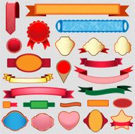 Label Tags Ribbons