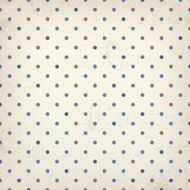 Vintage polka dot