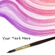 Colorful water color painting background N535