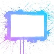 Colorful water color painting background N540