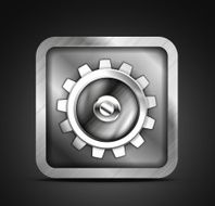 Vector gear icon N2