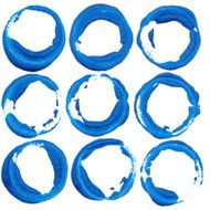 Acrylic paint circles N2