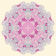 circle purple pattern N2