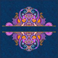 ornate floral pattern N45