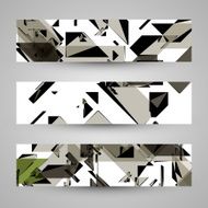 Abstract banner backgrounds N7