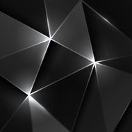 Black triangle geometric background N2