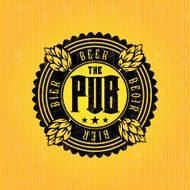 Retro Styled Beer Label N36