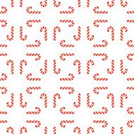 Seamless Christmas pattern of candy