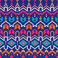 Seamless Tribal Stripes Pattern N2