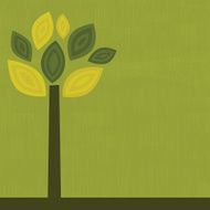 Green tree background N3