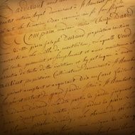 Antique letter N14