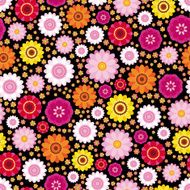 Seamless floral background N423