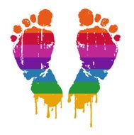 Rainbow Feet N2