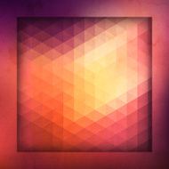 Abstract geometric background with frame N2
