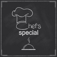 Chef&#039;s special menu design N2