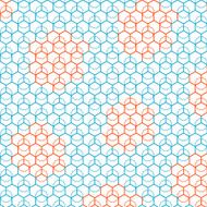 abstract hexagon pattern background N2
