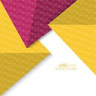 Creative abstract triangle pattern N64