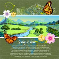 Beautiful Spring background N21