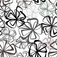 Vector flower pattern N10