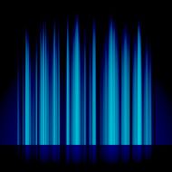 Abstract blue glowing background with stripes