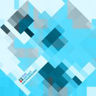abstract blue mosaic check background