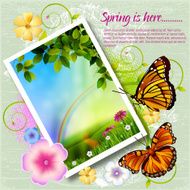 Beautiful Spring background N22