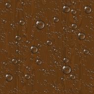Water drops on the wood N2