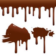 Chocolate drips