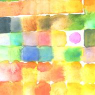 Watercolor stain glass background N12