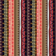 Abstract seamless texture of African