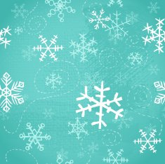 Seamless Snowflake Background N2