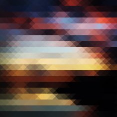 Sunset triangle abstract background N2