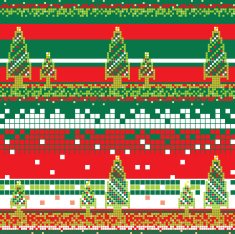 Christmas Pixels Effect