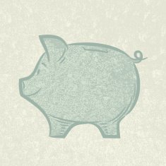 Cute Sketchy Piggy Bank N2