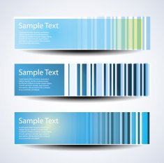 Three Abstract Header Designs N14