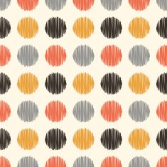 seamless circle dots pattern N15
