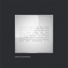 Abstract vector background with a glass panel copy space