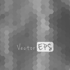Digital hexagon pixel mosaic abstract background N6