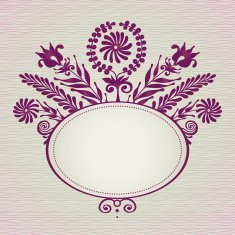 Vector ornamental framework N2