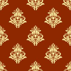 Retro floral seamless pattern N9