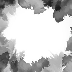 abstract black and white watercolor background