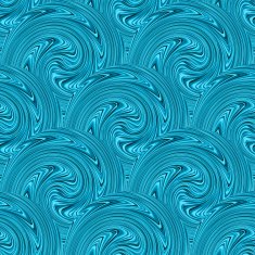 Seamless blue waves texture Vector
