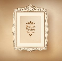 Vintage baroque frame N4
